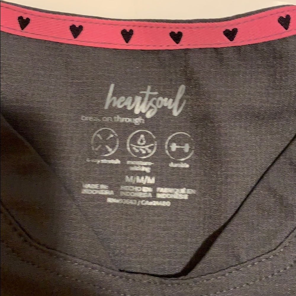 Heartsoul scrub top